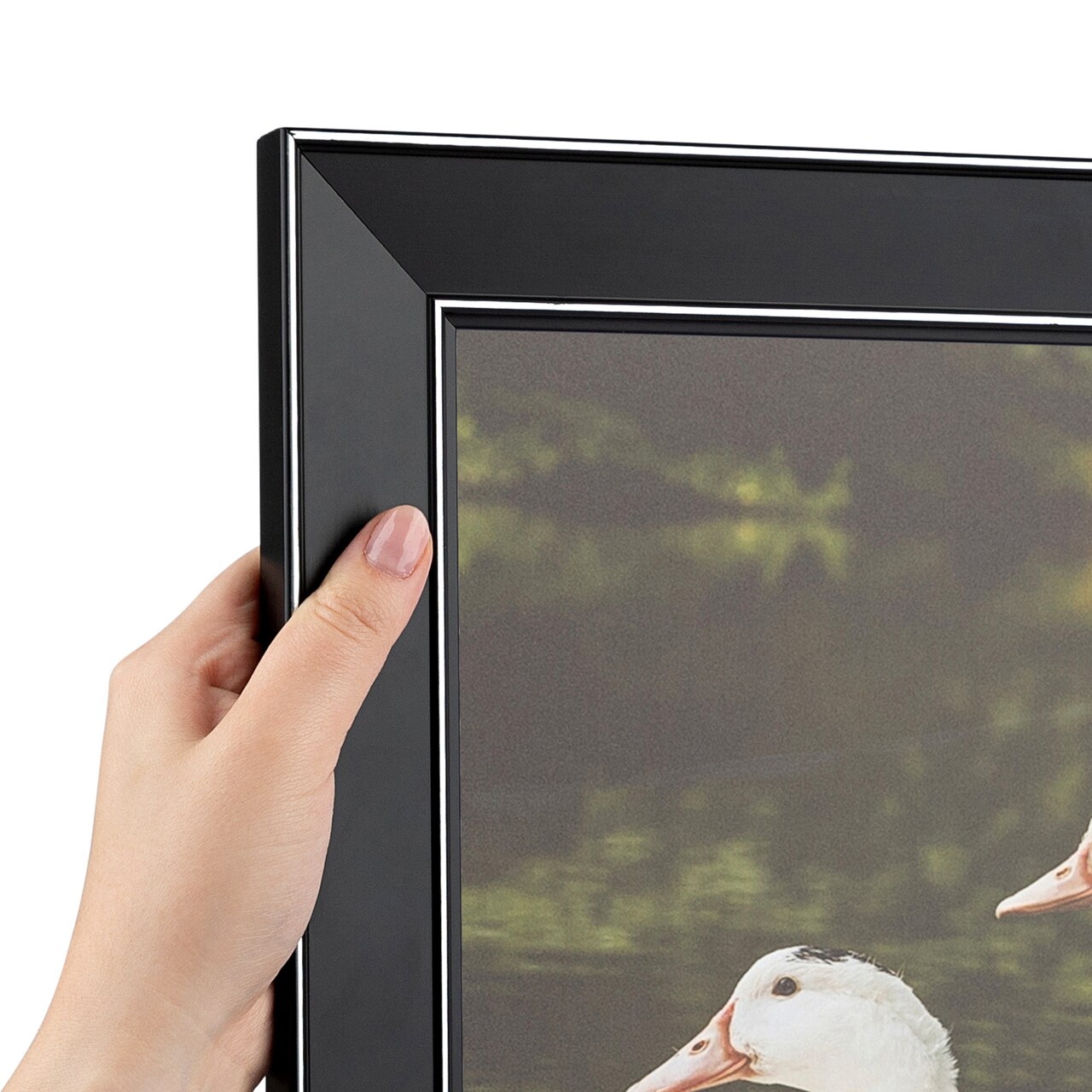 ArtToFrames 20x24 Inch Picture Frame, This 1.75 Inch Custom Wood Poster Frame is Available in Multiple Colors, Great for Your Art or Photos - Comes with Economy Acrylic and Corrugated Backing (A68OW)